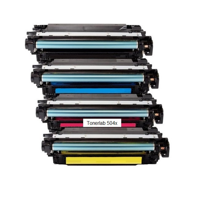 Toner compatibile con Hp color laserjet 504X|Hp color laserjet CP 3520/3525 CM 3500/3530