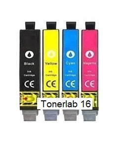 4 cartucce compatibili con Epson 16 XL|Epson WorkForce WF 2010/2510/2520/2530/2540