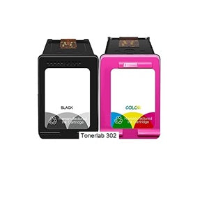 2 cartucce compatibili con Hp 302 XL|Hp DeskJet 1110/3630 Envy 4520/4525 OfficeJet 3830/4650/5220/5230