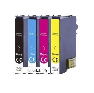 4 cartucce compatibili con Epson 35 XL|Epson WorkForce Pro WF 4720/4730/4740