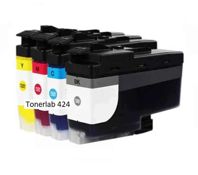 4 cartucce compatibili con Brother LC 424|Brother DCP J 1200W