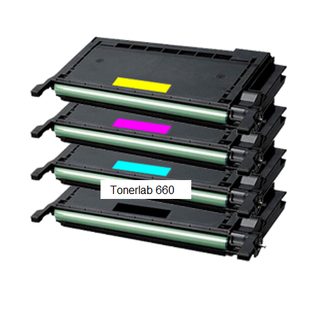 Toner compatibile con Samsung CLT 660B|Samsung CLP 610/660 CLX 6200/6240