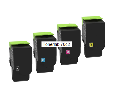 Toner compatibile con Lexmark 70C2H|Lexmark CS 310/410/510