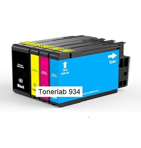 4 cartucce compatibili con Hp 934-935 XL|Hp Officejet Pro 6230/6830 Officejet 6820/6220/6825